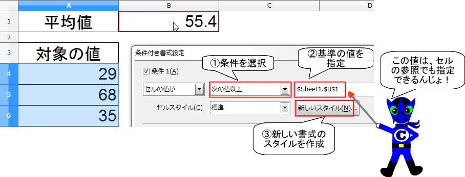 条件付き書式イメージ3